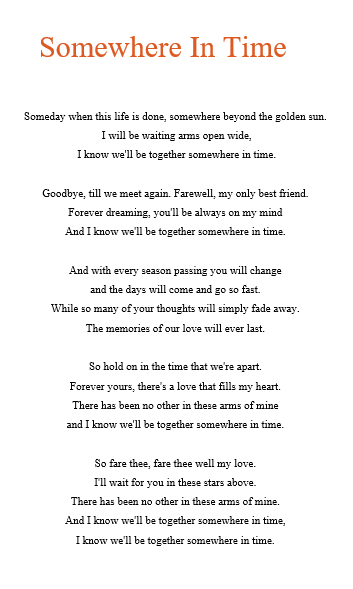 somewhere-in-time-lyrics